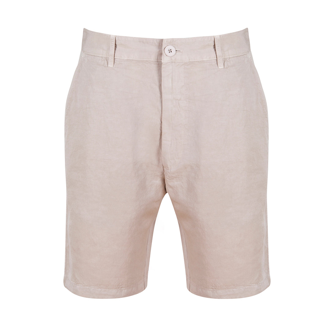 Izzy Linen Shorts-Natural