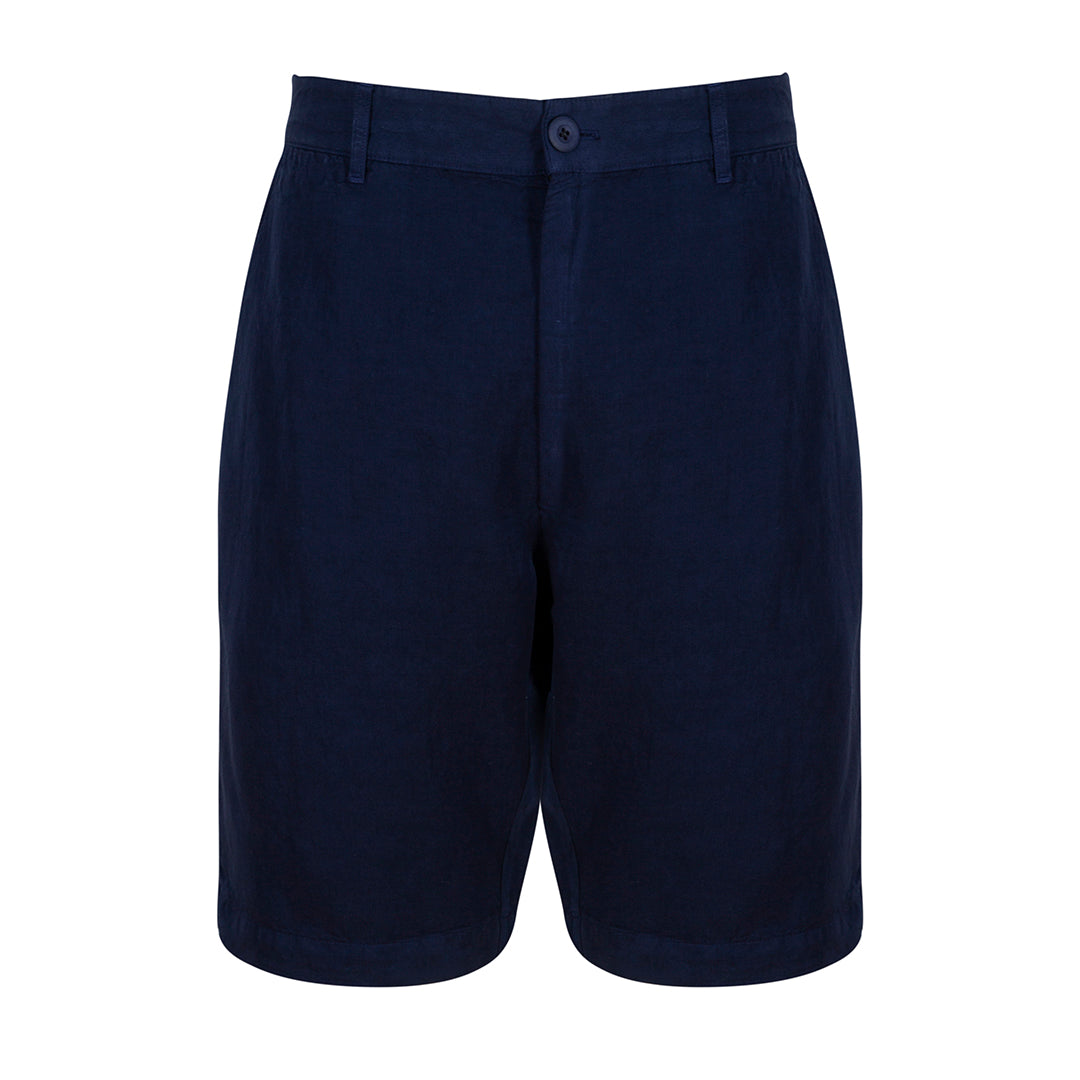 Izzy Linen Shorts- Navy Blue