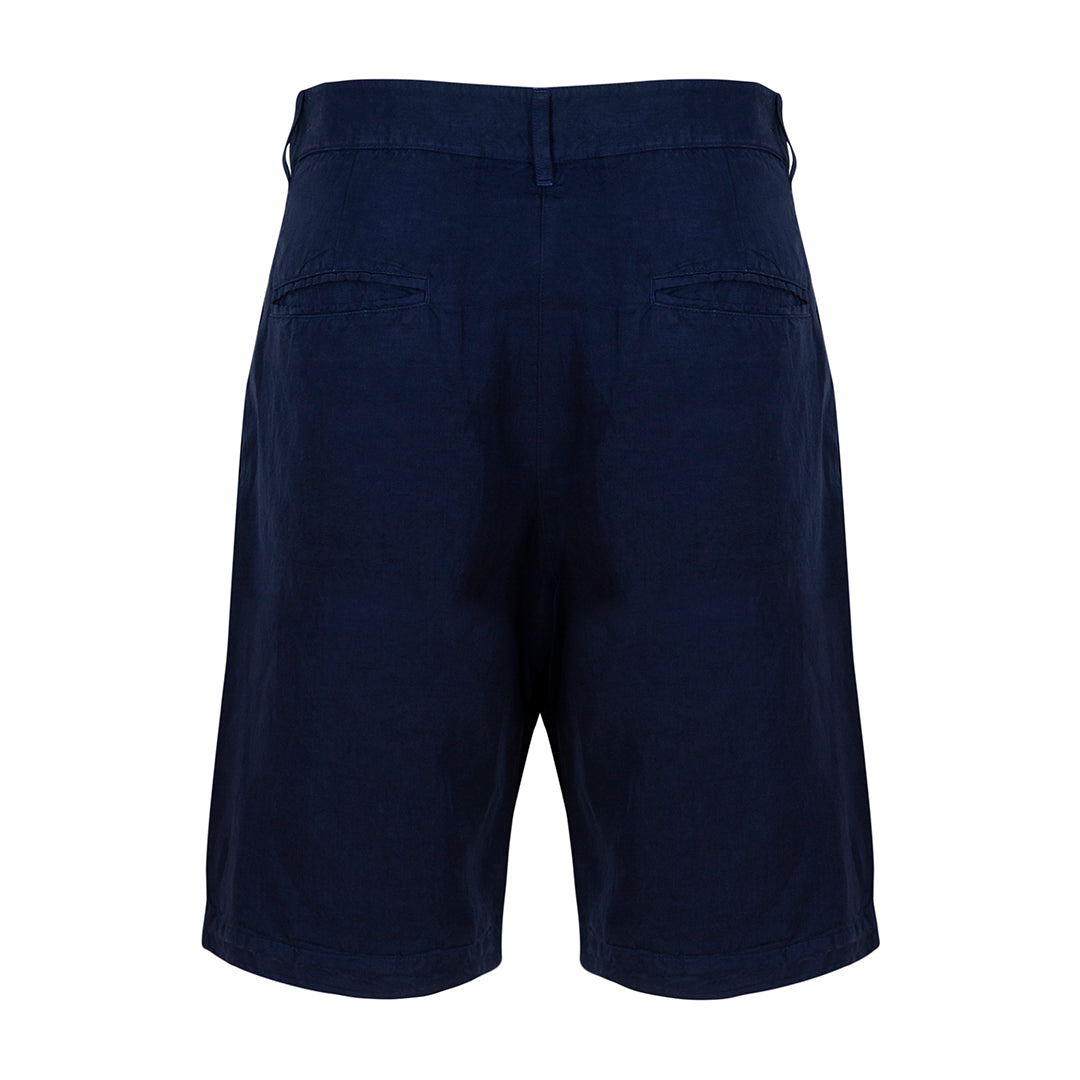 Izzy Linen Shorts- Navy Blue